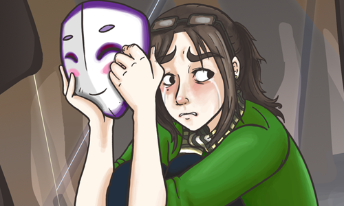 A personal piece and emotion study done entirely in Photoshop.