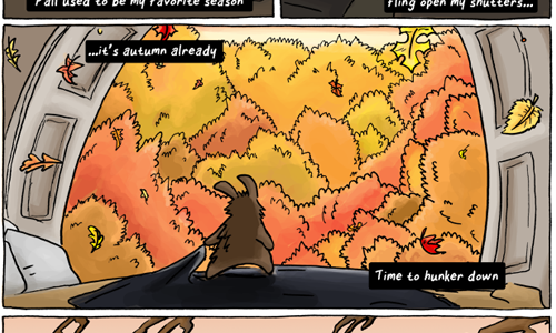 The Glass Urchin is an autobiographical webcomic I continue to update twice a week for over four years now.